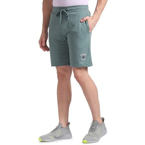 U.S. Polo Assn. Men's Hybrid Shorts (Ls002-Pl_Lt Green