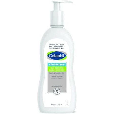 Cetaphil Restoraderm Body Moisturizer, Shea Butter, 295 Ml