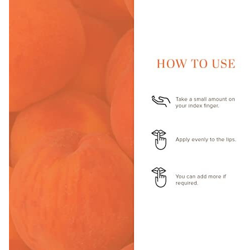 Khadi Natural - Peach Lip Balm - 10Gm
