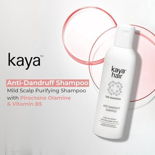 Kaya Clinic Anti Dandruff Shampoo, 200Ml Mild Scalp Purifying Shampoo With Vitamin B5 & Seaweed Extracts