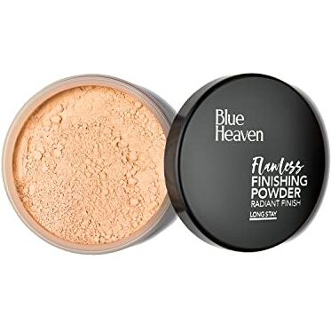 Blue Heaven Flawless Matte Finishing Powder For Normal Skin, Radiant Finish, Long Stay, Natural, 20Gm, Brown