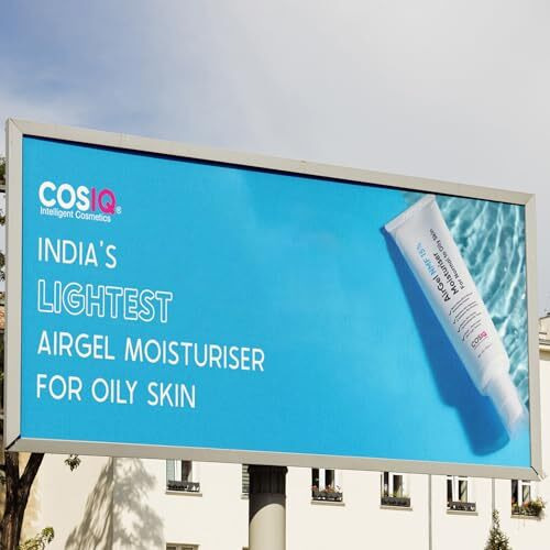 Cos-Iq Airgel Nmf 15% Face Moisturizer For Oily To Normal Skin | Fast Absorbing Lightweight For Women & Men | 100Ml