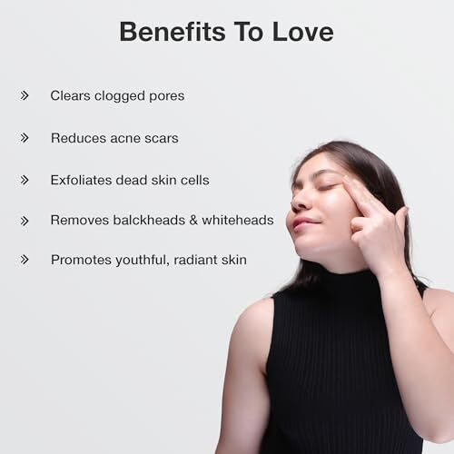 Cos-Iq Exfoliating Face Wash For Oily & Dry Skin | 2% Salicylic Acid Bha & 10% Glycolic Acid Aha | Sulphate-Free Anti-Acne Face Cleanser For Acne, Pimples, Skin Brightening, Dirt & Oil Control | 100Ml