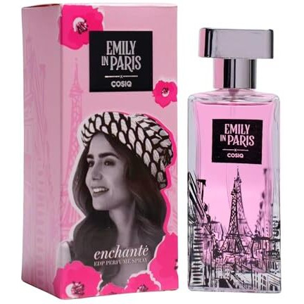 Cos-Iq Emily In Paris Enchante Eau De Parfum (Edp) Perfume | Long-Lasting Fragrance | Floral Woody Musk | For Women, 100Ml
