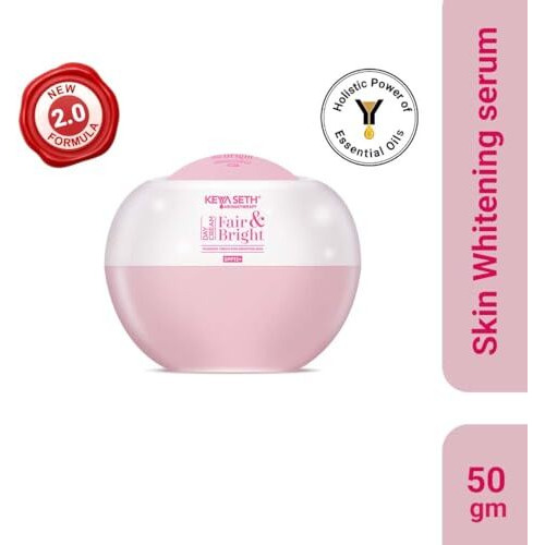 Keya Seth Aromatherapy Fair & Bright Day Cream Skin Whitening Brightening Nourishing Natural & Anti Spot Fairness Moisturizer Spf 15 Enriched With Pure Essential Oil.