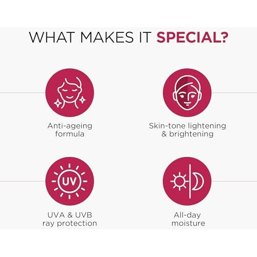 Oshea Herbals Phytolight Day Cream Spf 25 Pa++ For Men & Women | Anti-Aging & Uv Protection With Long-Lasting Moisturization | Enriched With Soybean & Pea Extracts | All Skin Types  50G