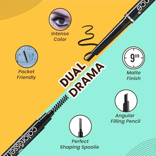 Coloressence Expert Eyebrow Pencil (2 In 1 Dual Function) 0.25G
