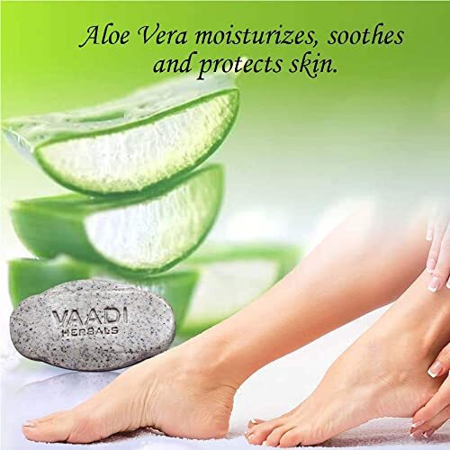 Vaadi Herbals Elbow Foot Knee Scrub Soap With Almond And Walnut Scrub, 75G X 3