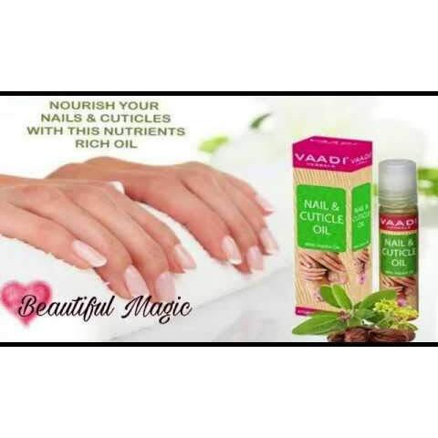Vaadi Herbals Nail And Cuticle Oil With Jojoba Oil, 10Ml