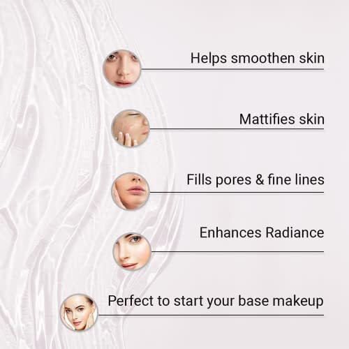 Iba Photo Perfect Hd Face Flawless Finish Primer Transparent 35G | Matte Gel Based Light Weight Formula | Fills Pores & Fine Lines | Provides Radiant & Smooth Finish | Makes Makeup Last Longer | Halal Certified & Vegan Makeup