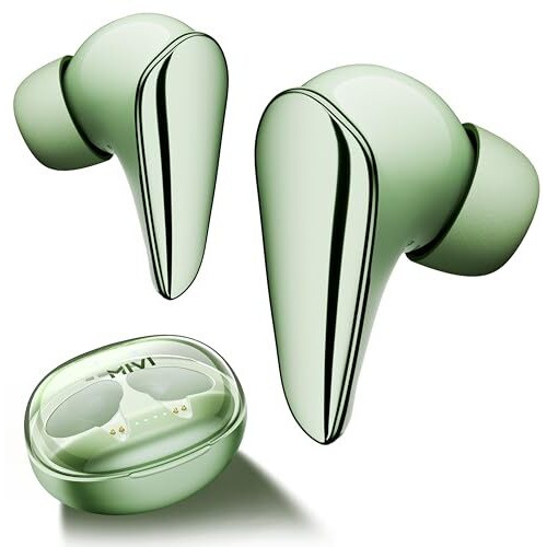 Mivi Duopods I7 Earbuds - Step Into The 3Rd Dimension Of Sound With 3D Soundstage, High Fidelity Drivers, Advanced Audio Codec For Lossless Audio, Etc.