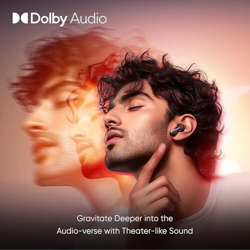 Mivi Superpods Concerto [Flagship Launch] Dolby Audio In Ear Ear Buds Wireless With 35Db Anc, 3D Soundstage, Hi-Res Audio Ldac, Long Playtime, Bt V5.4 Earbuds