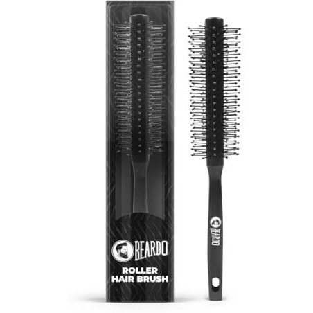 Beardo Roller Hair Brush For Men | Perfect Tool For Efficient Blow Drying, Adding Curls, Waves & Volume | Smoothening & Volumizing Comb For Men |Men Accessorie | Lightweight - For All Hair Types