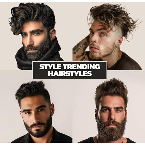 Beardo Roller Hair Brush For Men | Perfect Tool For Efficient Blow Drying, Adding Curls, Waves & Volume | Smoothening & Volumizing Comb For Men |Men Accessorie | Lightweight - For All Hair Types