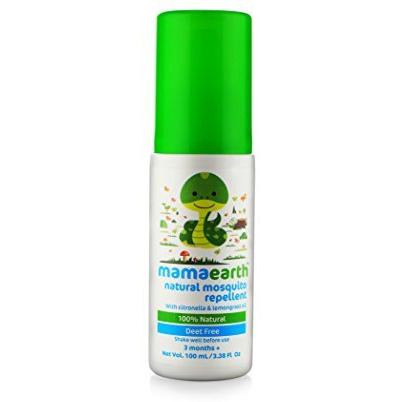 Mamaearth Natural Insect Repellent For Babies (100 Ml, 0-5 Yrs), Pack Of 1