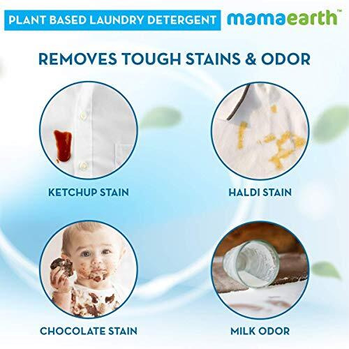 Mamaearth's Plant Based Baby Laundry Liquid Detergent, With Bio-Enzymes And Neem Extracts, 1000Ml