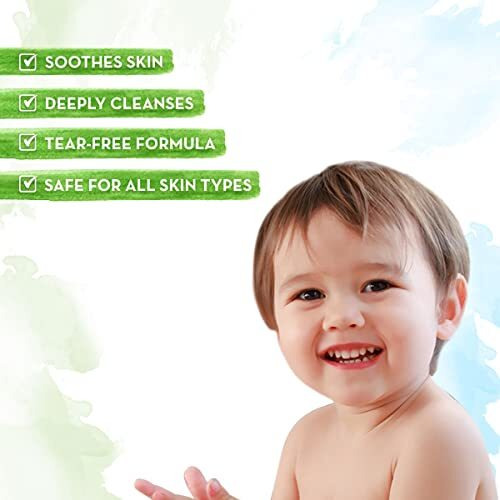 Mamaearth Foaming Face Wash For Kids With Aloe Vera & Coconut For Gentle Cleansing- 150 Ml | Deeply Cleanses | Soothes Skin | Tear-Free Formula