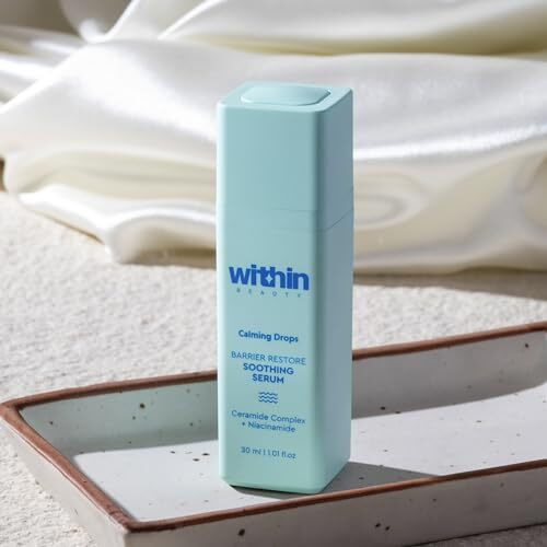 Within Beauty Calming Drops Barrier Build Soothing Serum For All Skin Types | Quick Absorbing | Infused With Ceramides & Hyaluronic Acid | 30Ml