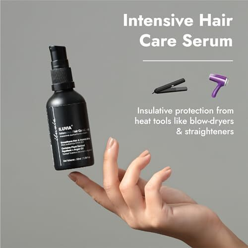 Iluvia Professional Intensive Haircare Liquid Hair Serum, 50Ml