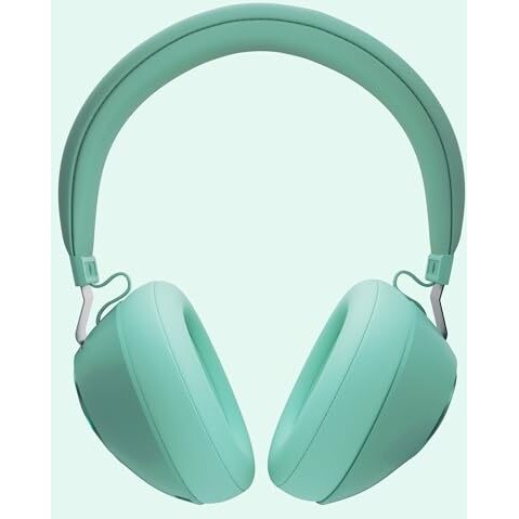 Zebronics Duke Wireless Over Ear Headphone With Up To 60H Backup, Bluetooth, Dual Pairing, Gaming Mode, Environmental Noise Cancellation (Enc), Led Lights, Deep Bass, Voice Assistant Support (Green)
