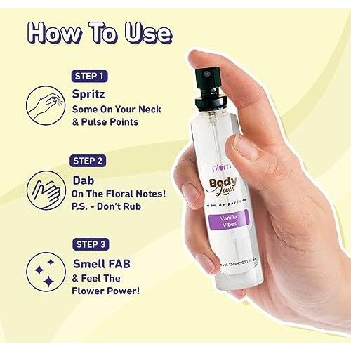 Plum Bodylovin' Orchid-You-Not Perfume | Long Lasting & Premium Fresh Floral Fragrance | Luxury Perfume For Women | Red Apple, Freesia & Musk Notes | Travel-Friendly | High On Fun (15 Ml)