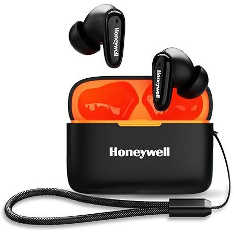 Honeywell Newly Launched Moxie V1100, In-Ear Wireless Tws Earbuds With Digital Battery Display Case, Bluetooth V5.3, 31 Hours Of Playtime, 13Mm*2 Drivers, Fast Charging, 2 Years Manufacturer Warranty