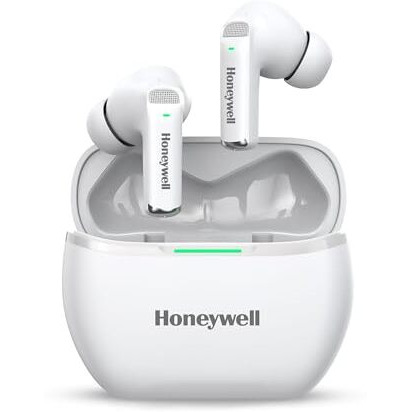 Honeywell Newly Launched Trueno U5100, In-Ear Wireless Hybrid Anc Tws Earbuds, With 33 Db Anc, Low Latency Mode, 6 Mics, Bluetooth V5.2, 62 Hours Of Playtime, 2 Years Manufaturer Warranty
