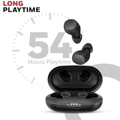 Honeywell New Launched Suono P2200 Bluetooth V5.4 Tws Earbuds, Enc With 2 Mics For Hd Calling, 54H Battery Life, Stereo Sound, Deep Bass, Ipx5, 40Ms Low Latency Gaming Mode