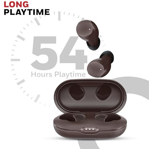Honeywell New Launched Suono P2200 Bluetooth V5.4 Tws Earbuds, Enc With 2 Mics For Hd Calling, 54H Battery Life, Stereo Sound, Deep Bass, Ipx5, 40Ms Low Latency Gaming Mode