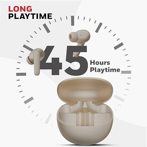 Honeywell New Launched Moxie V1400 Bluetooth V5.4 Tws In-Ear Earbuds, Enc With 4 Mics For Hd Calling, 45H Battery Life, Stereo Sound, Deep Bass, Ipx4, 40Ms Low Latency Gaming Mode
