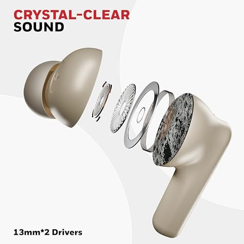 Honeywell New Launched Moxie V1400 Bluetooth V5.4 Tws In-Ear Earbuds, Enc With 4 Mics For Hd Calling, 45H Battery Life, Stereo Sound, Deep Bass, Ipx4, 40Ms Low Latency Gaming Mode