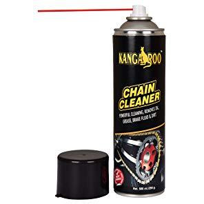 Kangaroo Motorcycle Bike Chain Cleaner Spray Degreaser For Cycle Motorcycle & Chain Driven Machines 500Ml (Pack Of 1).