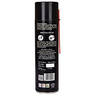 Kangaroo Motorcycle Bike Chain Cleaner Spray Degreaser For Cycle Motorcycle & Chain Driven Machines 500Ml (Pack Of 1).