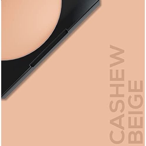 Renee Face Base Compact Powder Cashew Beige 9Gm, Enriched With Hyaluronic Acid & Vitamin E, Long - Lasting, Easy Blend, Matte Finish, For All Skin Types