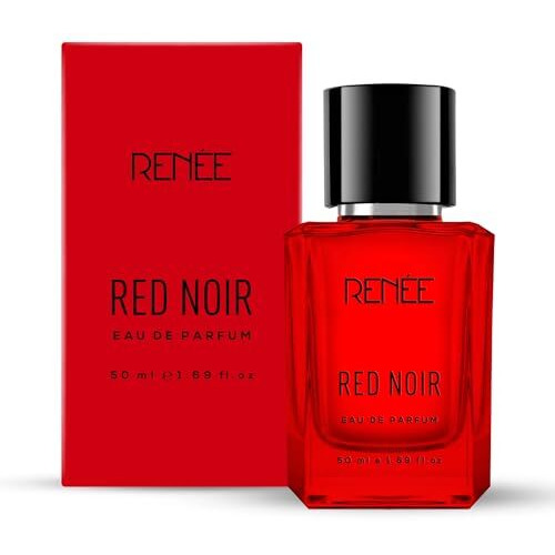 Renee Red Noir Eau De Parfum 50Ml, Bold Long Lasting Premium Luxury Fragrance With Fruity, Floral & Spicy Notes, Gift For All Occasions - Women, Girls, Unisex Adult, Men, Boys, Liquid