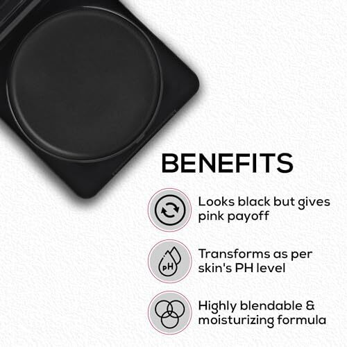 Renee Madness Ph Blush | Instant Unique Pink Payoff | Highly Blendable | Light Weight | Long Lasting | Moisturizing Formula | Enriched With Olive | Macadamia & Shea | Paraben Free & Cruelty Free | 3 Gm