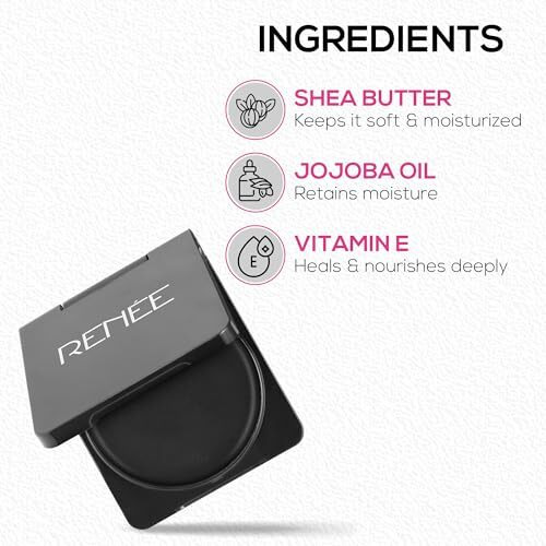 Renee Madness Ph Blush | Instant Unique Pink Payoff | Highly Blendable | Light Weight | Long Lasting | Moisturizing Formula | Enriched With Olive | Macadamia & Shea | Paraben Free & Cruelty Free | 3 Gm