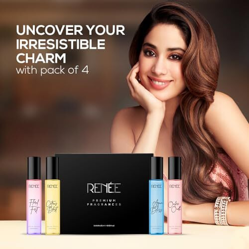 Renee Women's Signature Liquid Perfume Gift Set Pack Of 4 Eau De Parfum-Long-Lasting Premium Scents, Floral Fest, Aqua Bliss, Citrus Blast, Ombre Oud, For All The Occasion, 15Ml Each