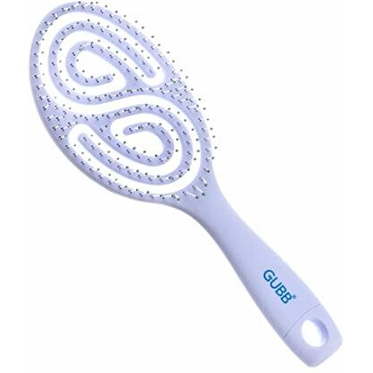 Gubb French Hues Oval Vent Hair Brush For Styling, Detangling And Grooming For Men And Women |Straightens & Detangles Curly Hairs | Reduces Hair Breakage And Promotes Hair Growth|Best Hair Brush For All Hair Types