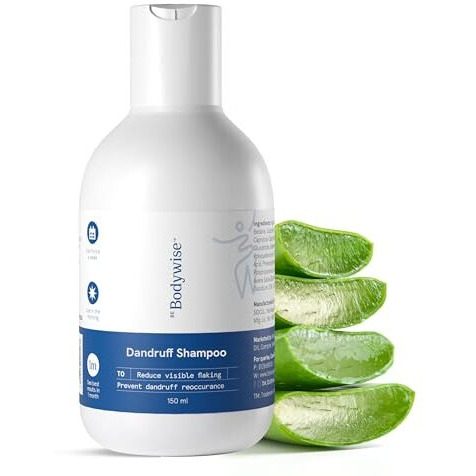 Be Bodywise Anti Dandruff Shampoo 150Ml | Ph 5.5 | Clinically Proven Actives With Citric Acid, Oat & Aloe Vera Extract | Paraben Free & Vegan