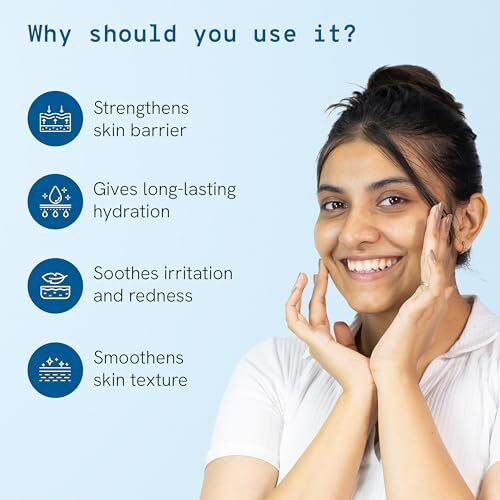 Be Bodywise 1% Peptide & Ceramide Moisturizer (50G) | Retains Moisture Upto 72 Hours | Strengthens Skin Barrier, Soothes Irritation & Redness | Lightweight, Fragrance Free Formula