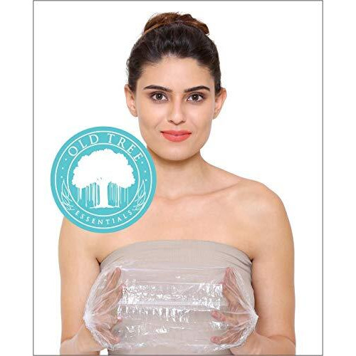 Old Tree Shower Cap (Pack Of 50) Reusable Waterproof Shower Caps For Women And Men - Premium Quality Bath Cap | Hair Protection | Convenient For Hotel | Spa | Salon And Home Bathroom Use