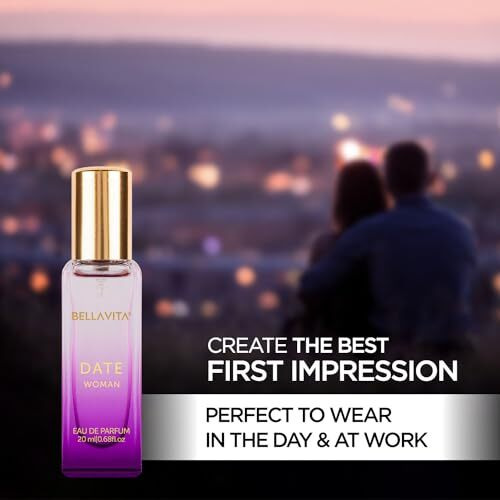 Bella Vita Luxury Date Woman | Long Lasting Edp 20Ml | With Pink Pepper, Jasmine & Vanilla | Floral & Fruity Premium Perfume For Women | Fragrance YouLl Love
