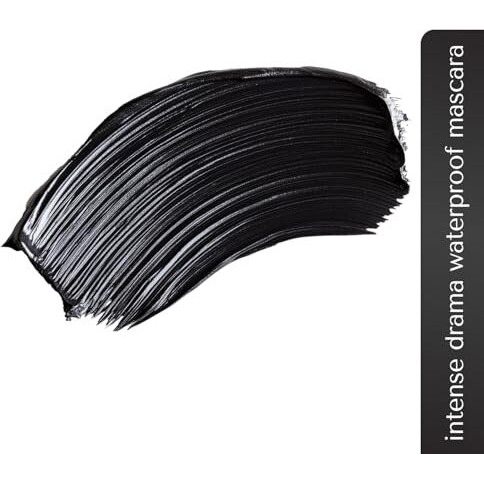 Bellavita Intense Drama Waterproof Mascara 8Ml | Lengthening & Volumizing Mascara | Curl Lock Formula | Smudge-Proof | Waterproof | Jet Black