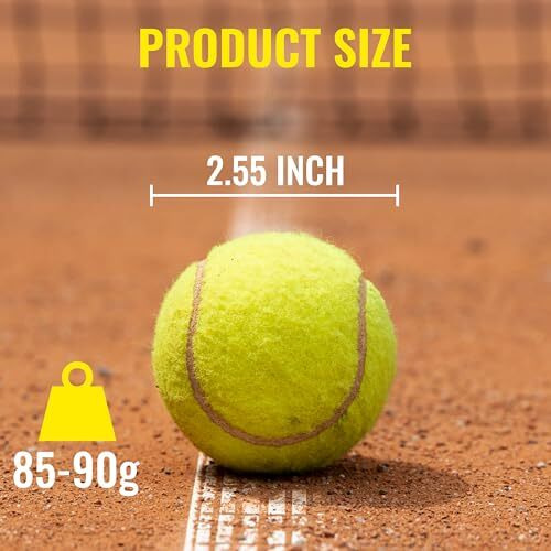 Slovic Cricket Balls For Home [Pack Of 6] | Practice Tennis Ball Cricket | Lightweight & High-Bounce Rubber Cricket Balls | Ideal For Street Matches, Indoor & Outdoor Cricket