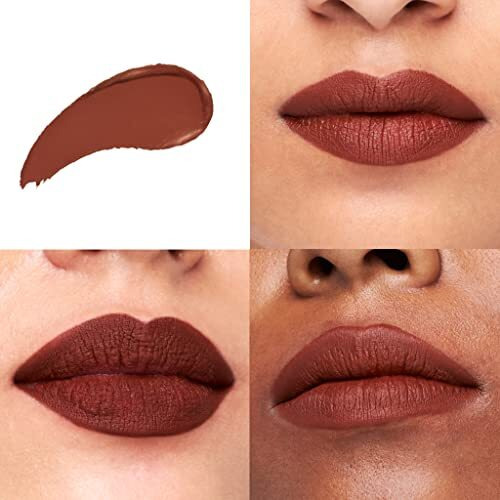 Lovechild Masaba Game On - Hukum - Liquid Matte Lipstick, Pecan Brown Velvet Smooth, Non-Sticky, Hydrating & Moisturising, Lasts Up To 12 Hours, 5Ml