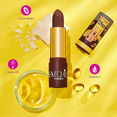 Lovechild Masaba - Barfee - Luxe Matte Lipstick Hydrating & Nourishing, Long Lasting, Chocolate Brown Bullet Matte Lipstick, 4Ml