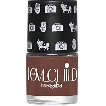 Lovechild Masaba- The Classics - 23 Bhura - Nail Polish (Warm Brown) Glossy Finish, 8Ml