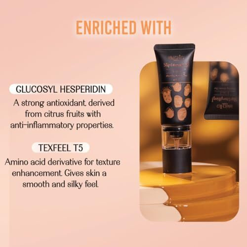 Lovechild Masaba Skip Everything Blurring 4 In 1 Serum Full Coverage Skin Tint For All Skin Type, Natural Coverage, For Daily Use, With Sod Technology, Lonely Lioness, 30Ml