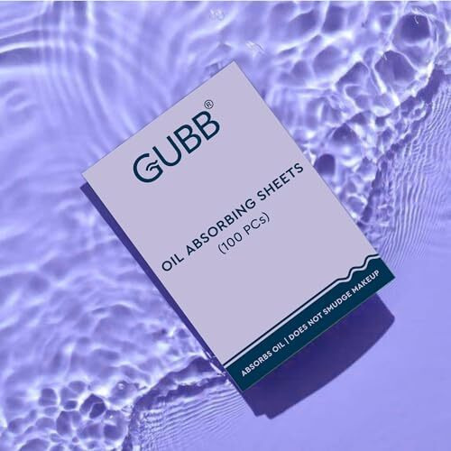 Gubb Blotting Paper For Oily Skin - 100 Oil Absorbing Sheets For Men & Women | DoesnT Smudge Makeup - Oil Blotting Sheets For Face | Pocket-Sized Oil Blotting Papers For On-The-Go Use - Assorted